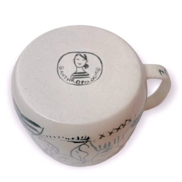 Anthropologie People Person Faces Mug - Picture 4 of 11